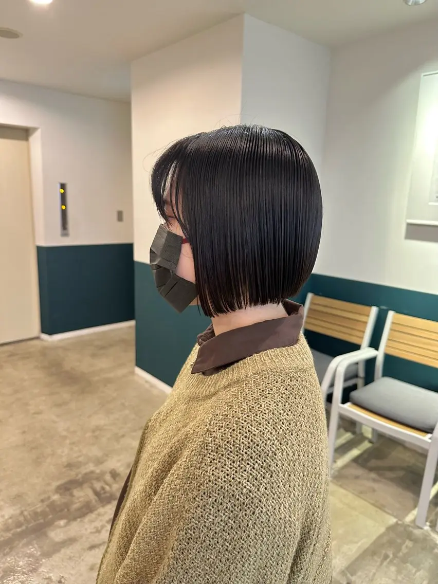 ショート ボブ カット ボブ特化美容師 /荒井悠葵のヘアスタイル