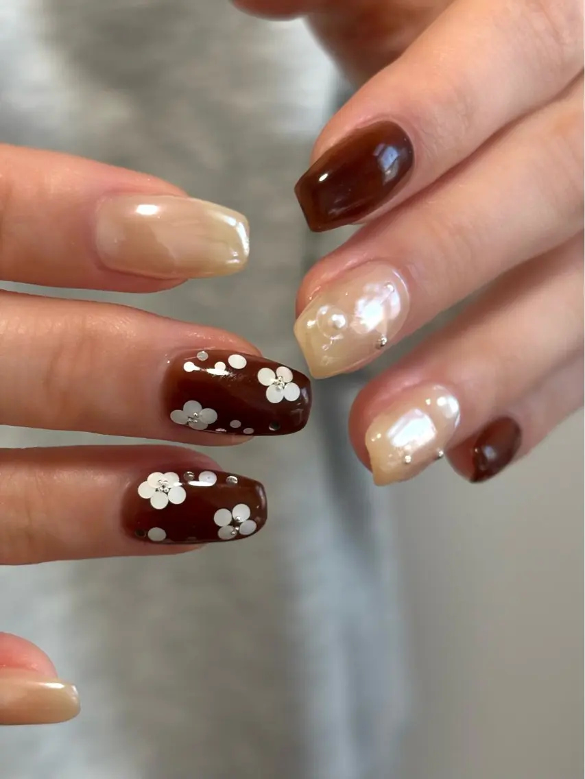 ネイル 卒業式 rena nailのネイルデザイン