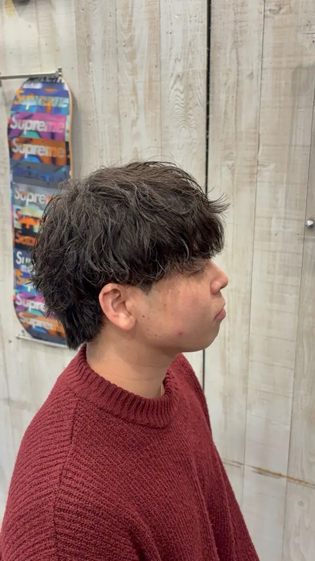 メンズ メンズパーマ 青木 星翔のヘアスタイル