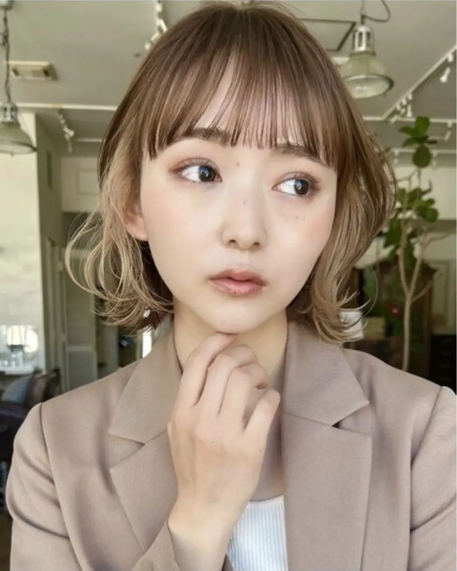 ボブカット(レイヤーも可)+クイックトリートメントの写真