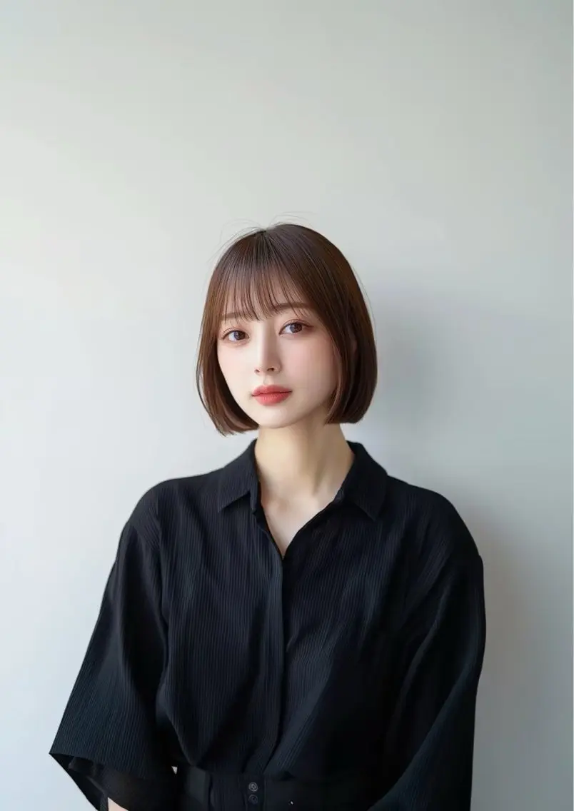 ボブ/似合わせカット+プレミアムトリートメントの写真