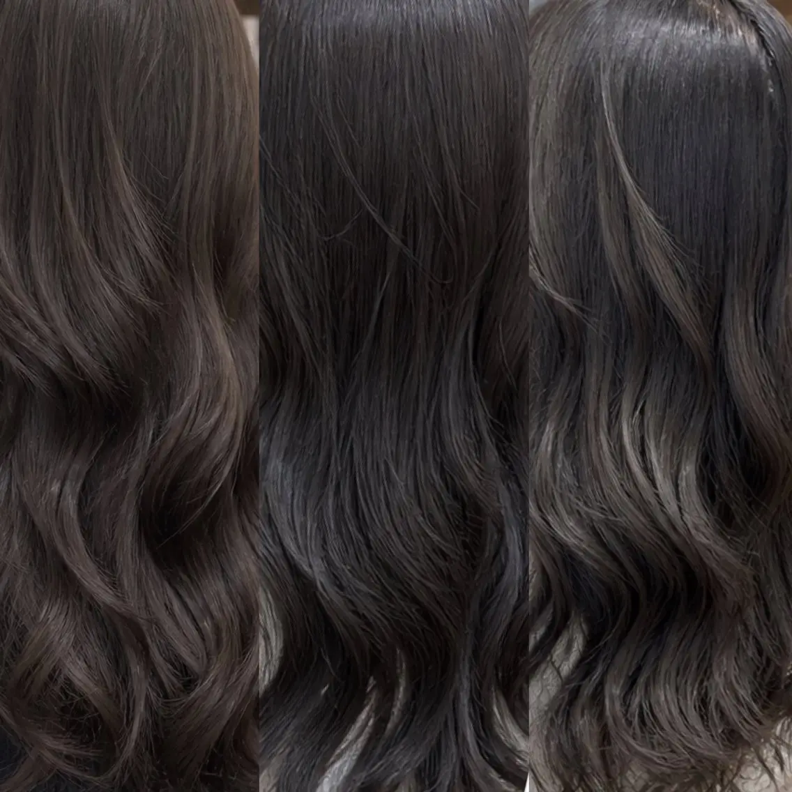 ロング カラー カット ヘアカラー トリートメント 大人艶髪&Wカラー ✨髪質改善のアユカのヘアスタイル