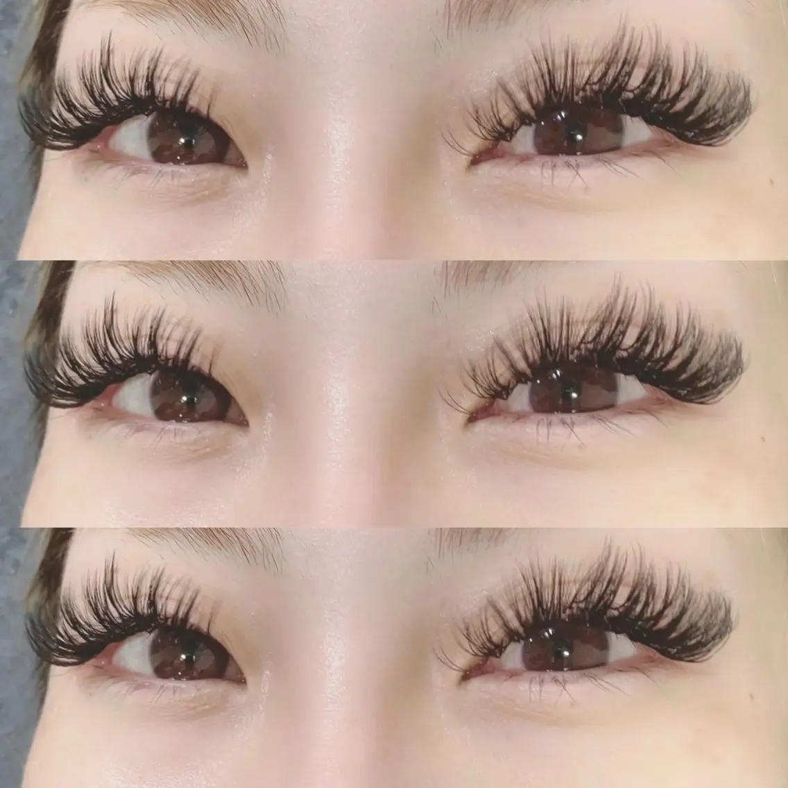 マツエク・マツパ 付け放題 ボリュームラッシュ linda lashesのマツエク・マツパデザイン