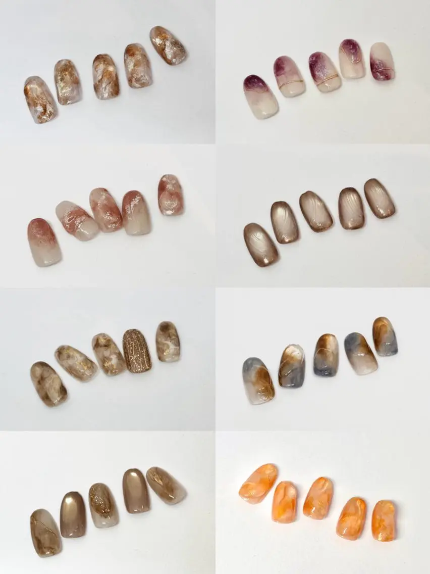 【季節感たっぷりの大人Designを定額】naturalニュアンスネイル➕ケア《新規オフ無料》【リピート様】→￥8800の写真