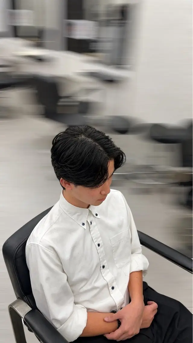 ショート パーマ メンズ スパイキーショート/ 海外風特化/田代悠大のヘアスタイル