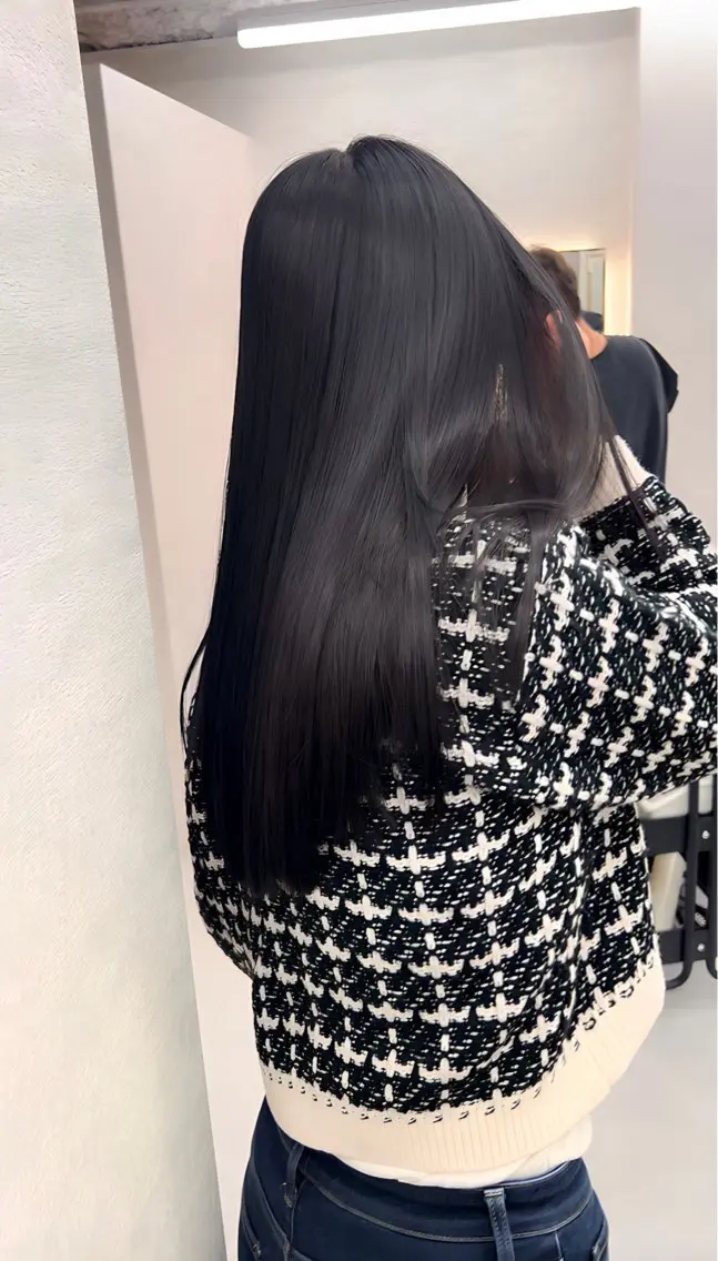 【髪質改善コース】カット+縮毛矯正+髪質改善 or 13step内部補修の写真