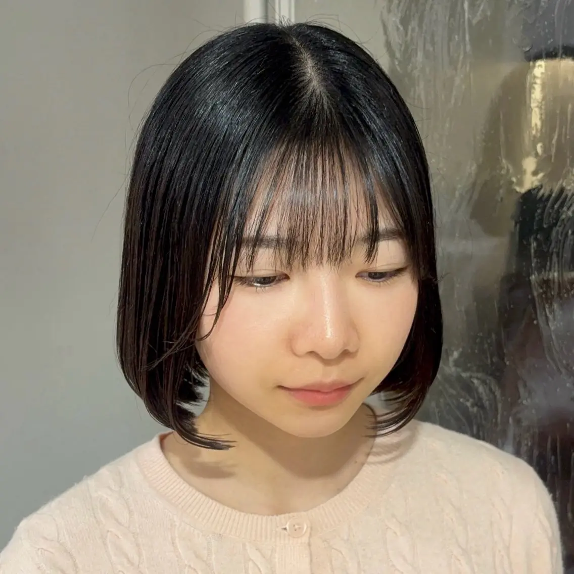 ミディアム 【似合わせボブ】 ／ おおの かい🫟のヘアスタイル