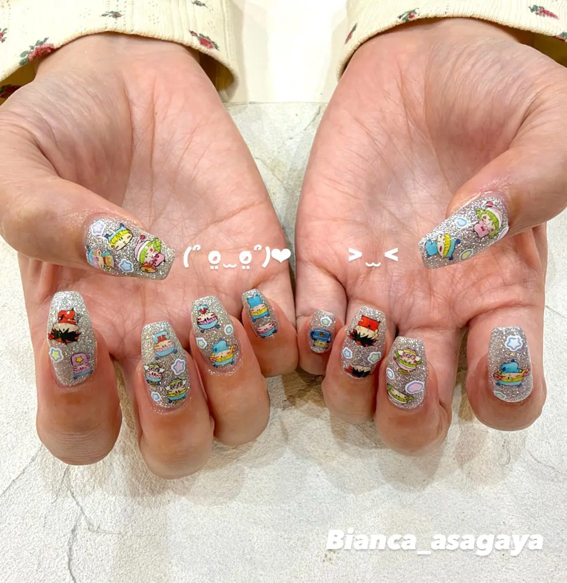 ネイル ハンドネイル Bianca✮* 阿佐ヶ谷✮*RIOのネイルデザイン