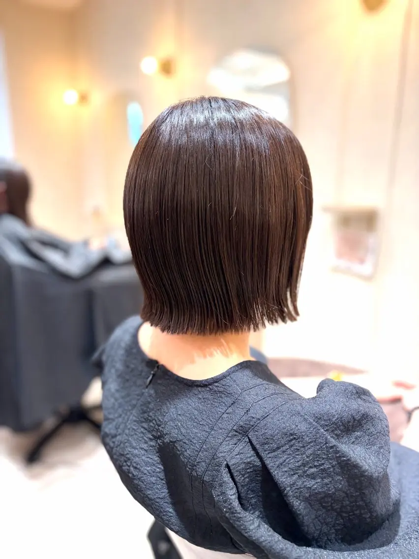 ショート カラー 菅原 渚のヘアスタイル