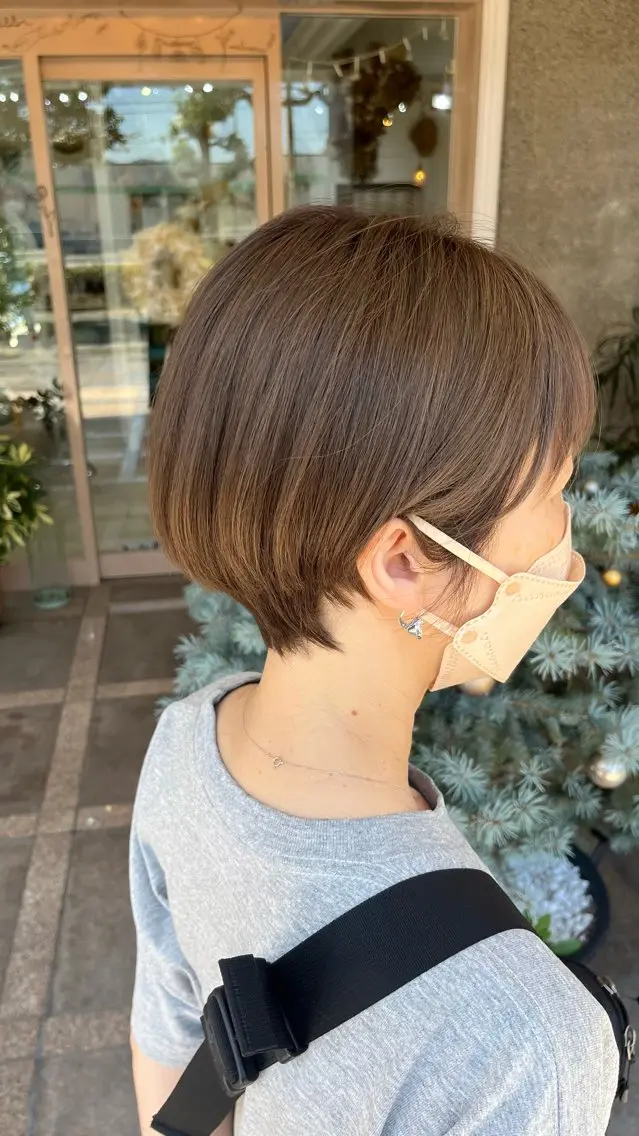 ショート カラー MINA ミナのヘアスタイル
