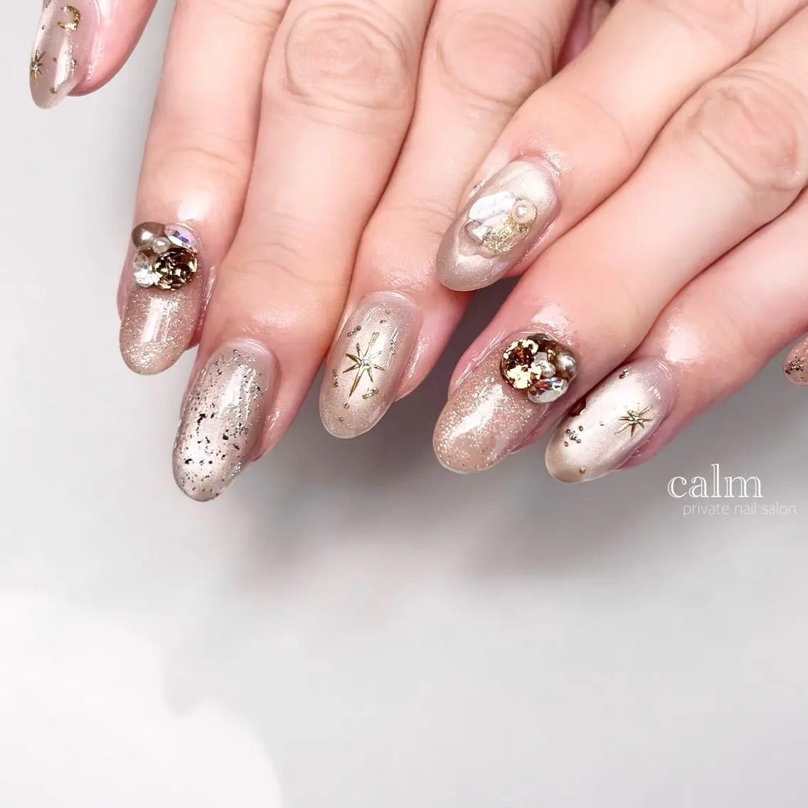 ネイル ハンドネイル calm 〔ｶｰﾑ〕のネイルデザイン