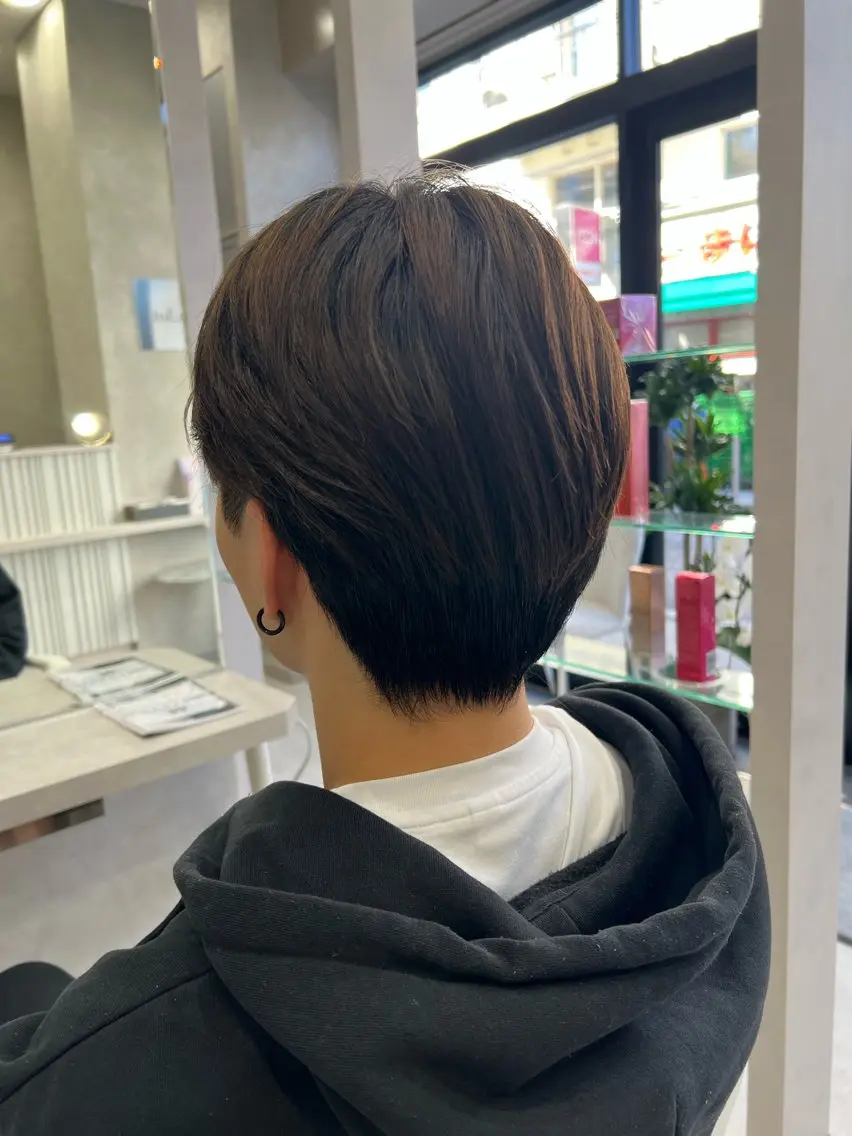 パーマ メンズ ダウンパーマ メンズパーマ カット パーマ SENA 再現性 パーマと縮毛矯正のヘアスタイル