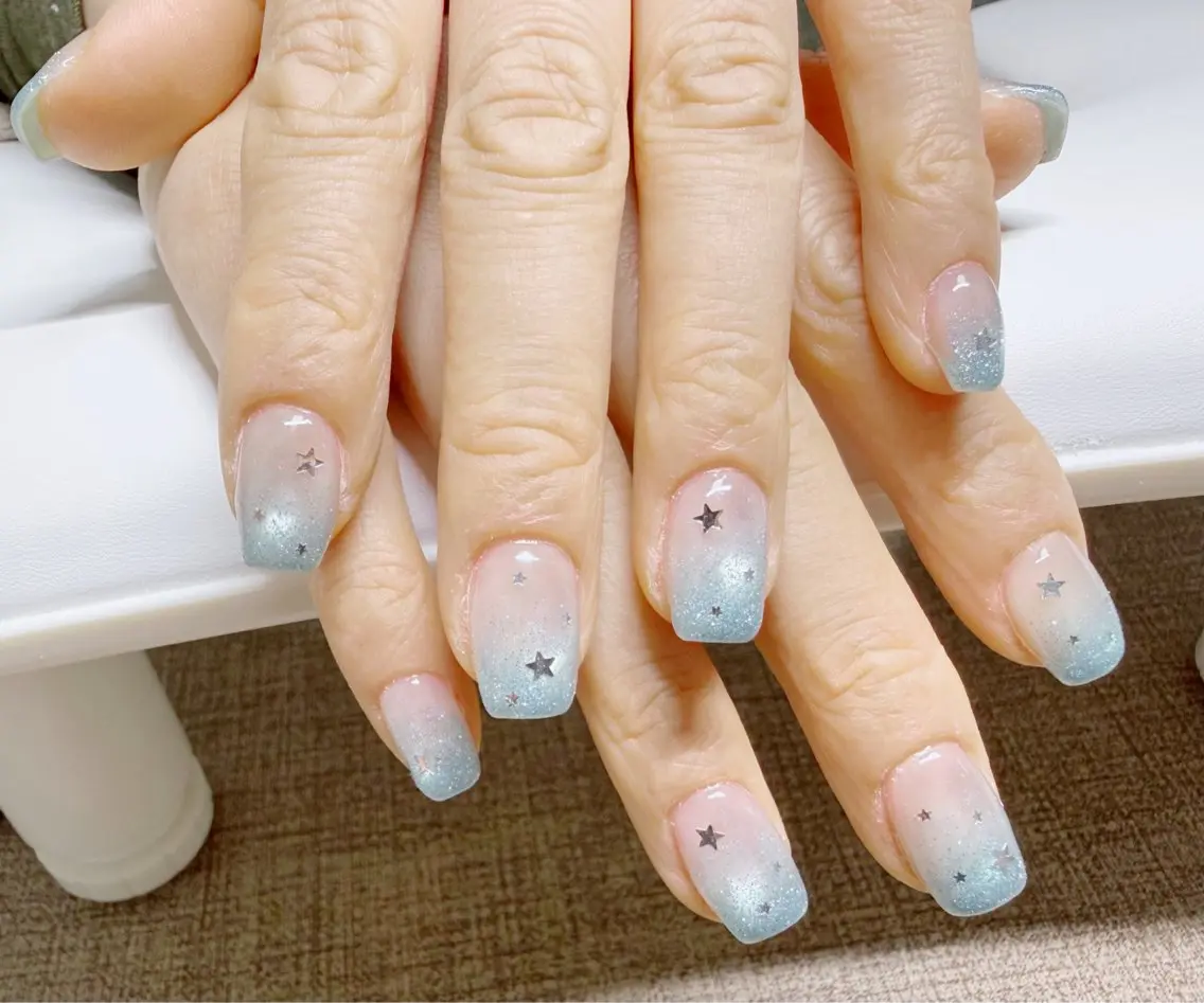 ネイル アートネイル べっ甲ネイル チークネイル 成人式 長さ出し ハンドネイル ハンドケア For you. Nail Salonのネイルデザイン