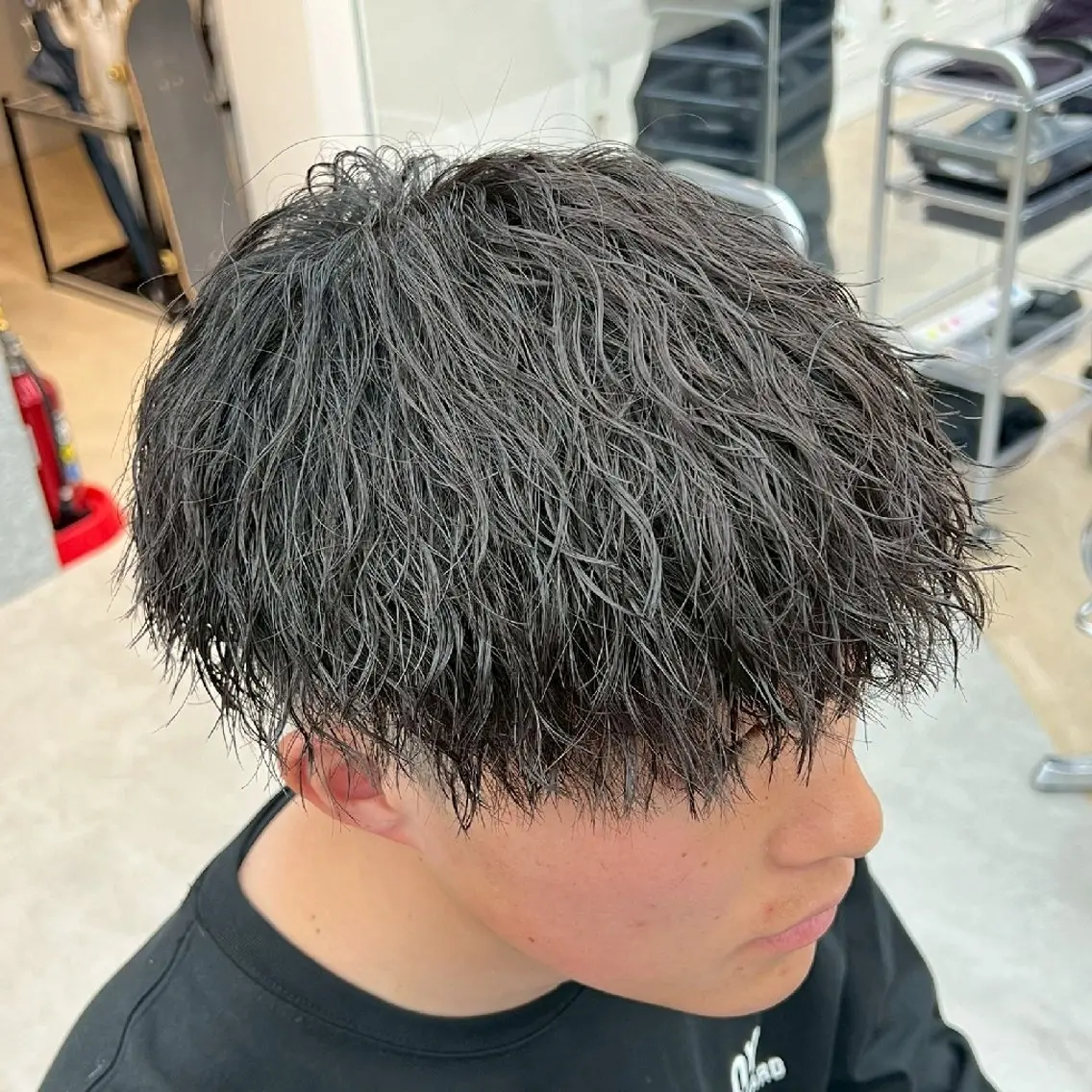 パーマ メンズ メンズパーマ ツイストスパイラルパーマ スパイラルパーマ カット パーマ 名古屋のパーマ職人 /fifth/正岡のヘアスタイル