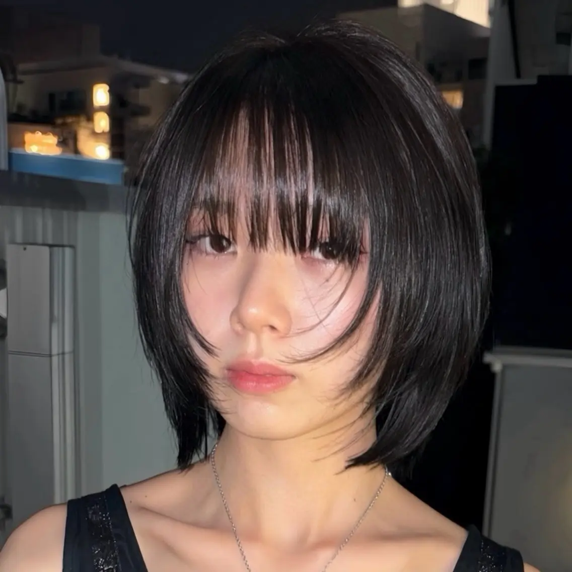 ミディアム カラー カット ヘアカラー トリートメント ハッシュカット/レイ ヤー/🌟チャンのヘアスタイル