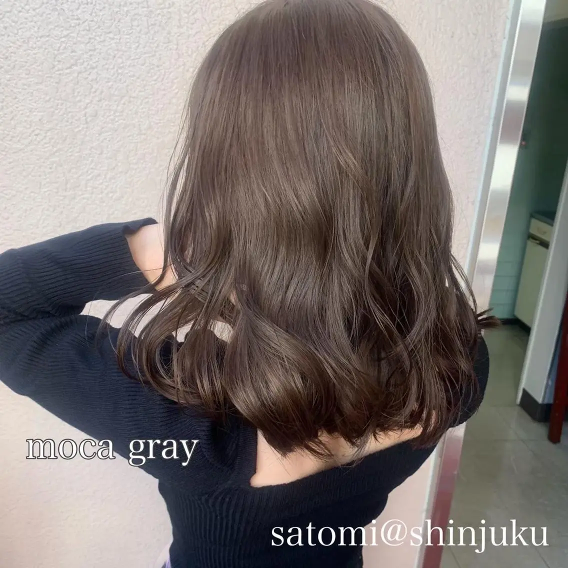 ミディアム カラー パーマ ヘアアレンジ メンズ ワット 原宿のヘアスタイル