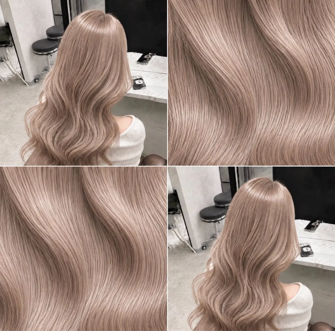 ロング カラー 色落ちまで盛れる 💟まなみのヘアスタイル