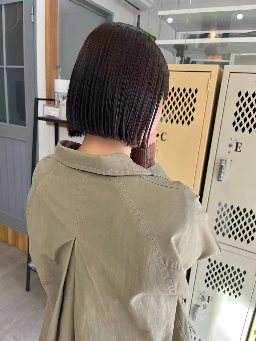 ショート カラー カット ヘアカラー トリートメント 🌼sunc HINAMI🌼のヘアスタイル