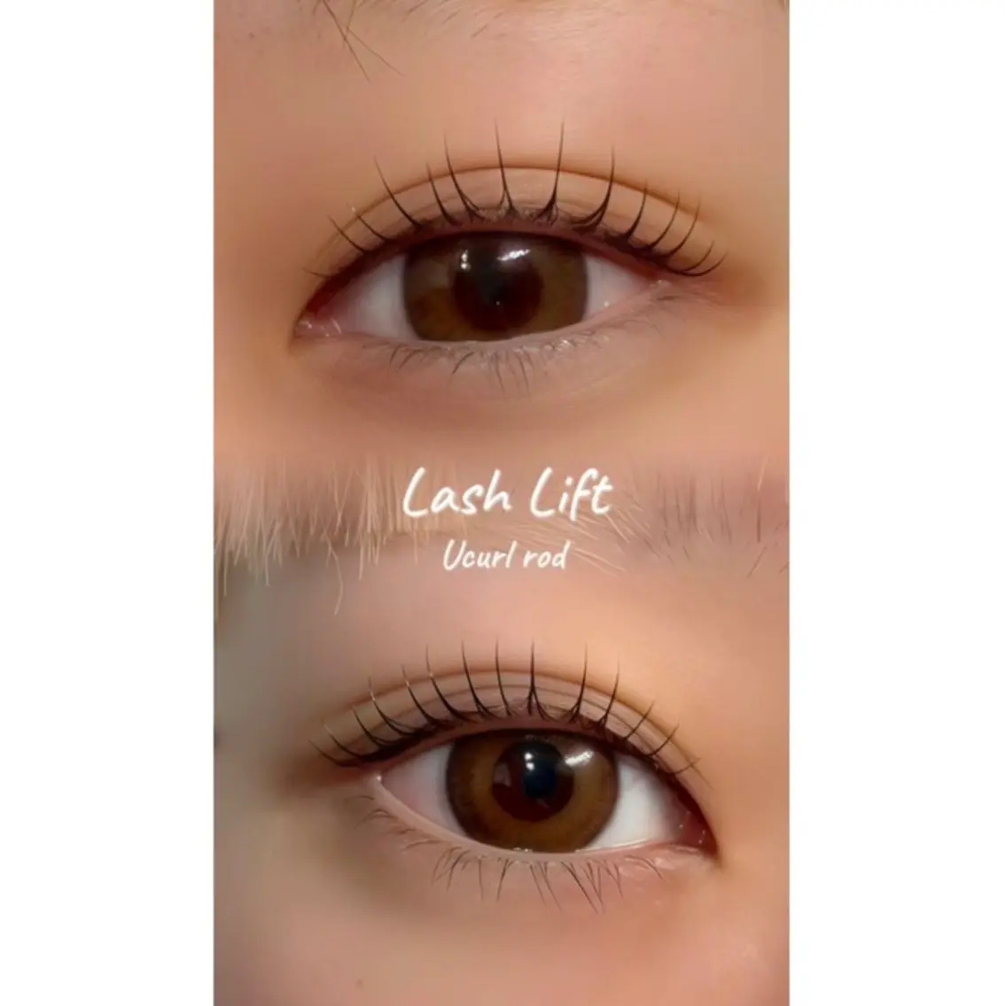 マツエク・マツパ パリジェンヌラッシュリフト 一重×まつ毛パーマ マツパ LAUREL Kanamiの眉毛・アイブロウイメージ