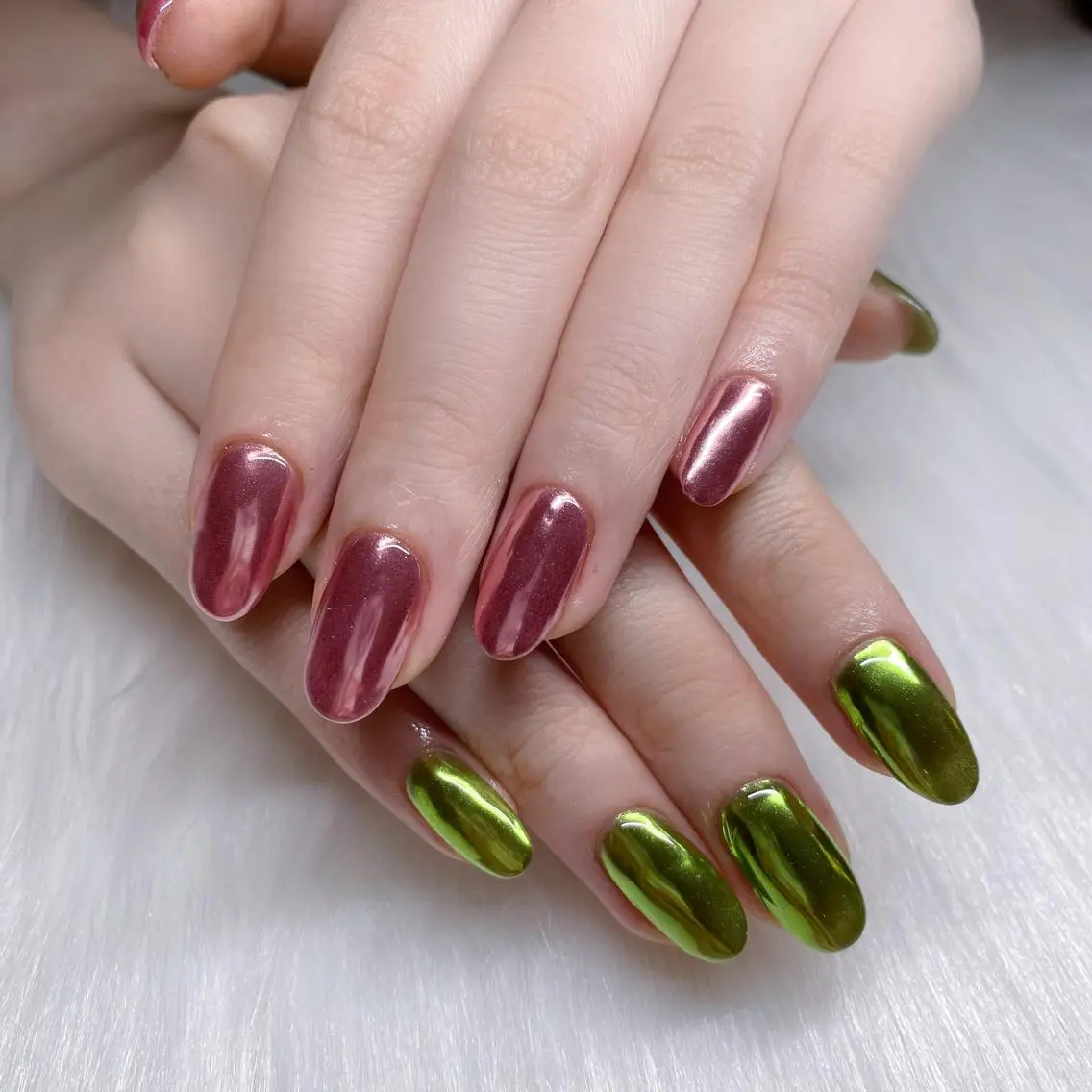 ネイル ミラーネイル ハンドネイル Nail Lifeのネイルデザイン