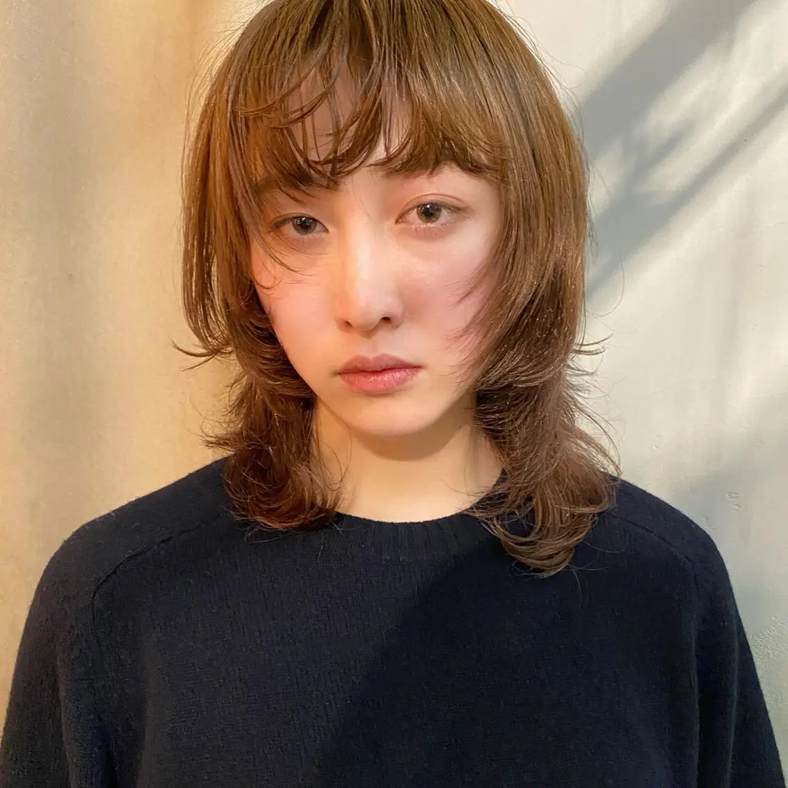 ミディアム カラー Lomalia レナのヘアスタイル