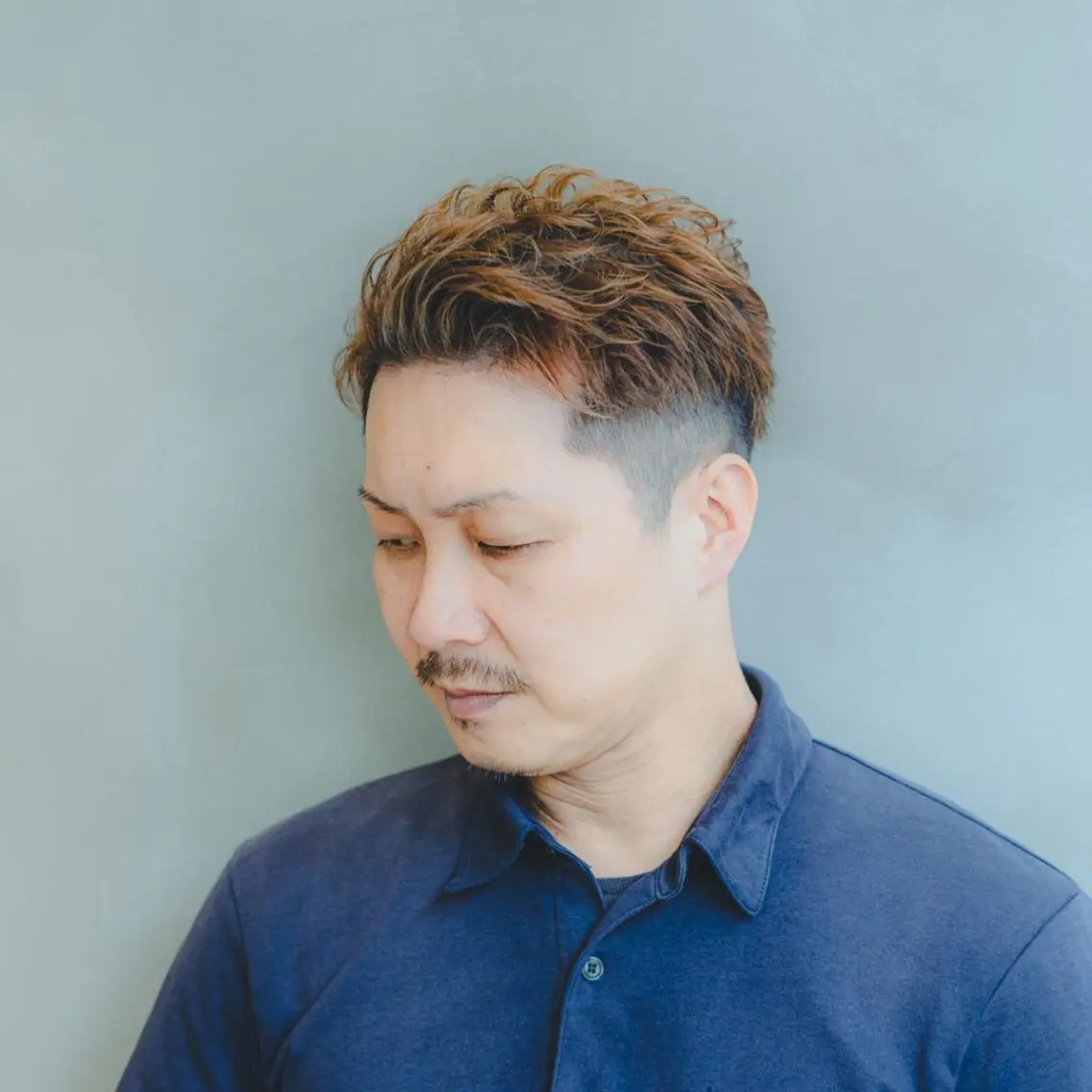 ショート カラー メンズ 宇野 佑馬のヘアスタイル