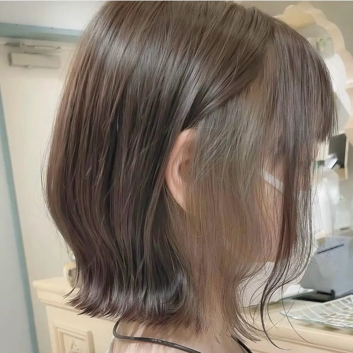 カラー ❤️ブリーチなし💚 ダブルカラー平野実花のヘアスタイル