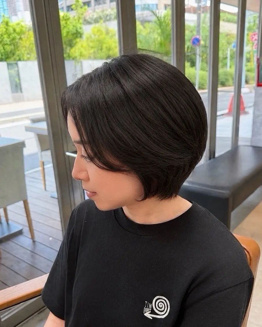 ショート ショートヘア カット ヘアカラー トリートメント 関口 知佳のヘアスタイル