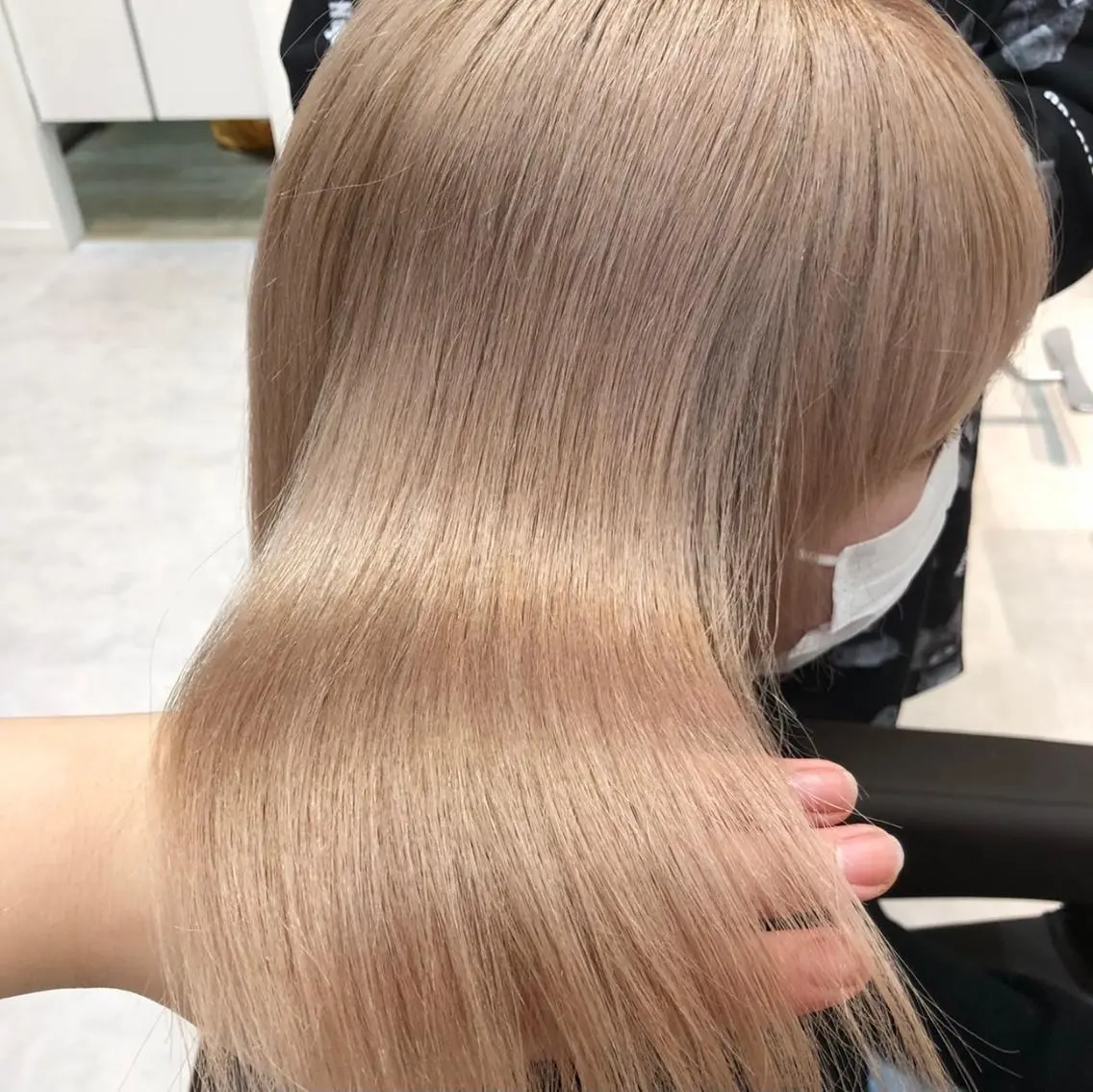 ロング カラー メンズ 町田縮毛矯正/ 髪質改善/美髪特化のヘアスタイル