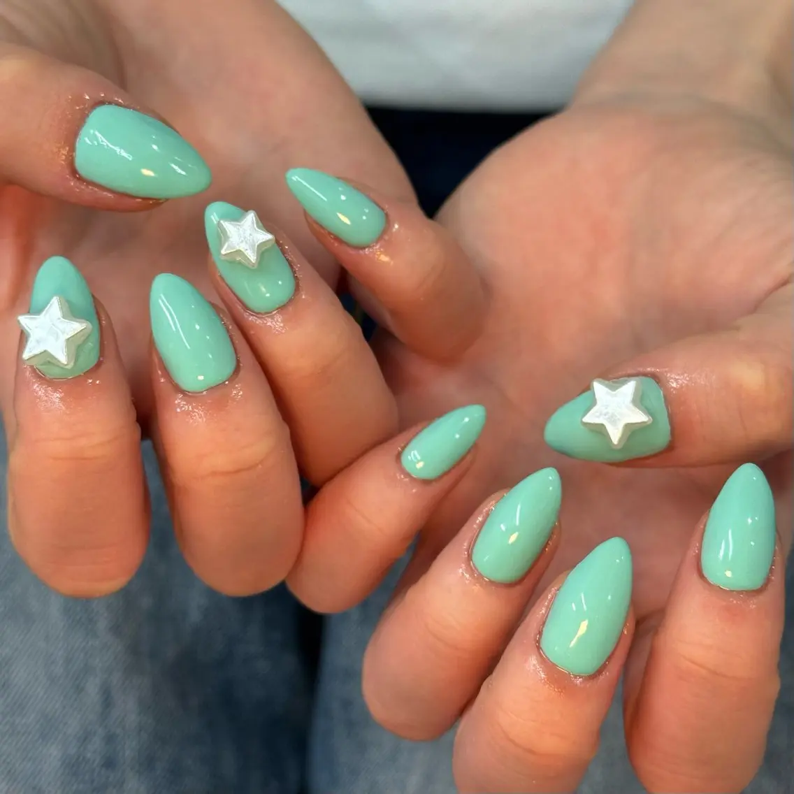 ネイル ミチ💖下北沢 icebbleuのネイルデザイン