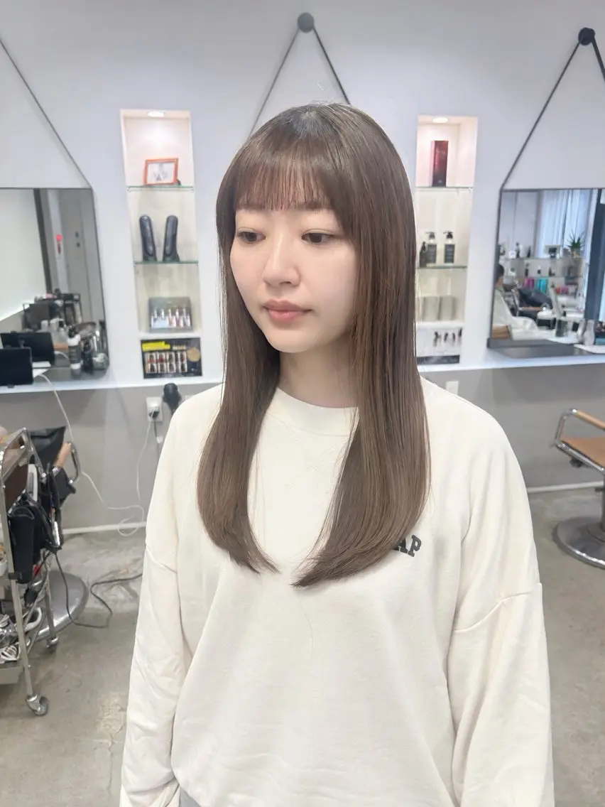 ロング Memories 太田美羽のヘアスタイル