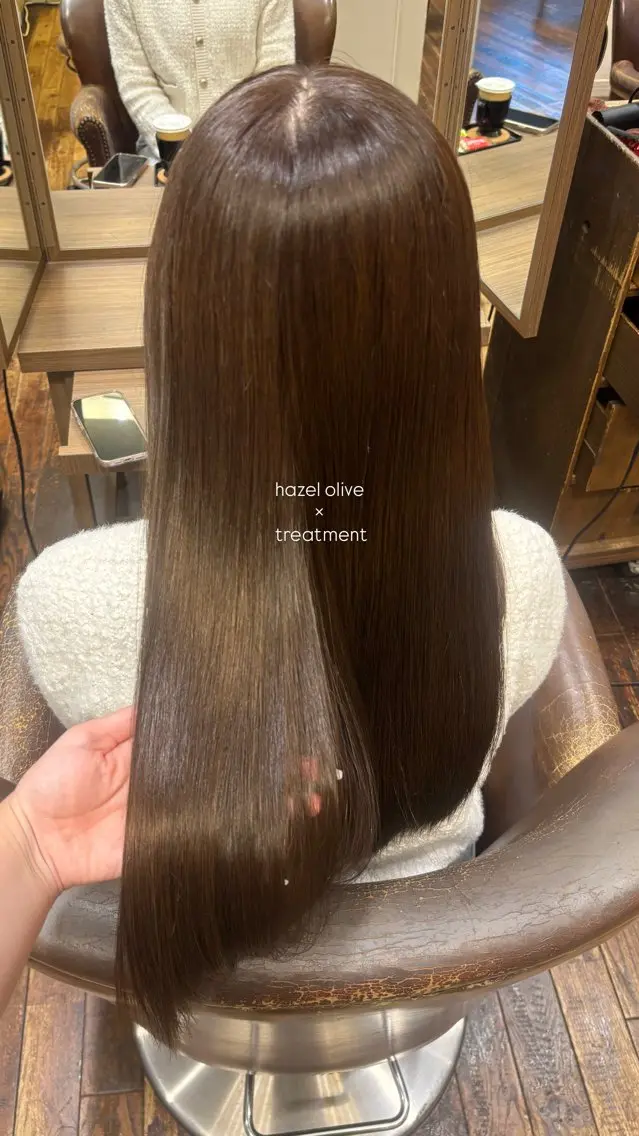 《人気no.１メニュー✨》髪質改善カラー＋カット🤍うる艶×透明感  ¥6600の写真