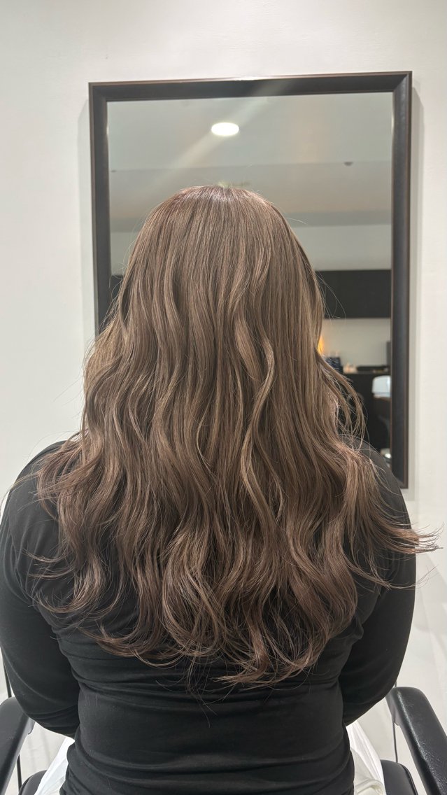 ロング ヘアカラー トリートメント のん🌻髪質改善/ 透明感カラーのヘアスタイル