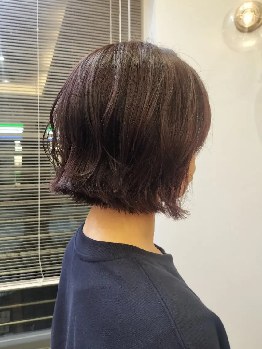 ショート カラー レッドカラー ヘアカラー トリートメント 【似合わせカラー】 サナ🎶のヘアスタイル