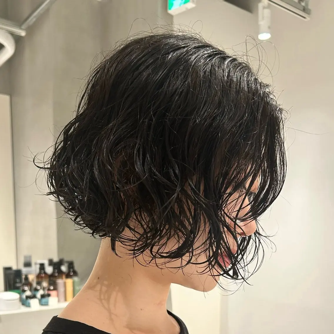 似合わせカット✂️➕ケアパーマ🌀➕艶髪3stepトリートメント🪽の写真