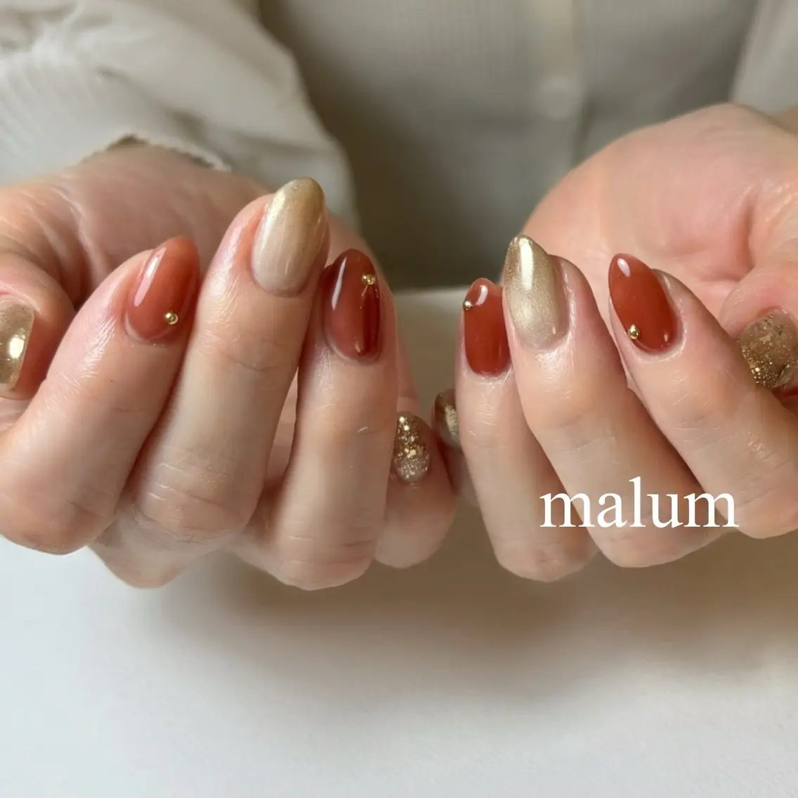 ネイル ハンドネイル malum nailのネイルデザイン
