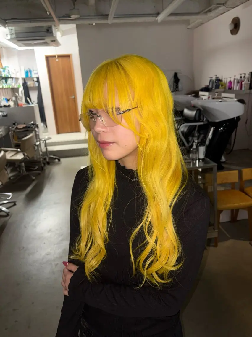 ロング yelm府中 ユリのヘアスタイル
