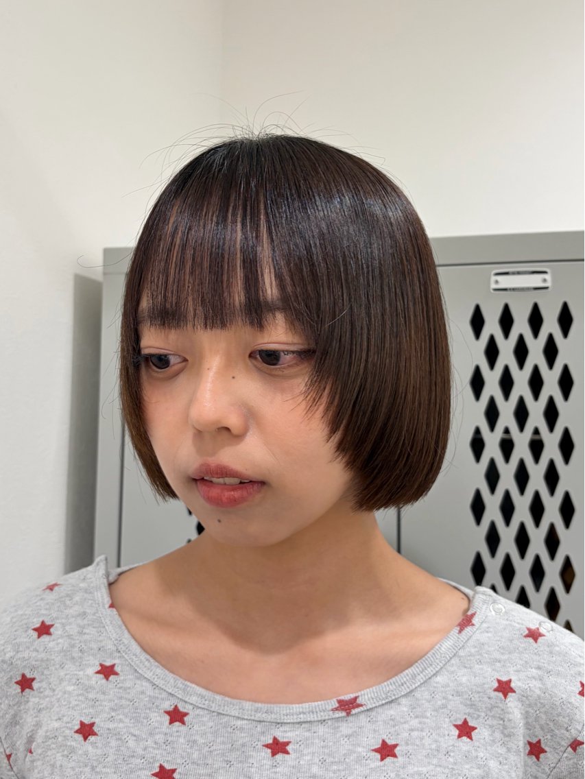 ショート ボブ ⭐トレンドカット&カ ラーCocoro🪿のヘアスタイル