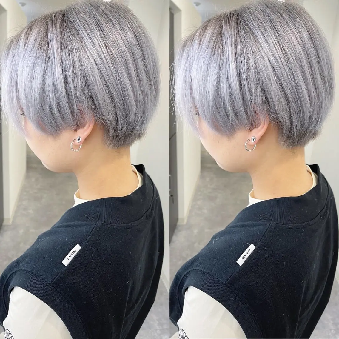 ショート ショートボブ ハンサムショート ボブ ショートヘア H (エイチ) 烏丸御池店のヘアスタイル