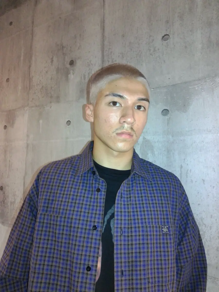 メンズ カット 窪田 力也のヘアスタイル