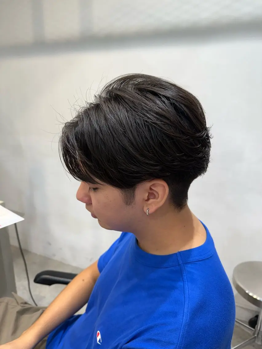 ショート パーマ カット パーマ fifth 村田 悠輔のヘアスタイル