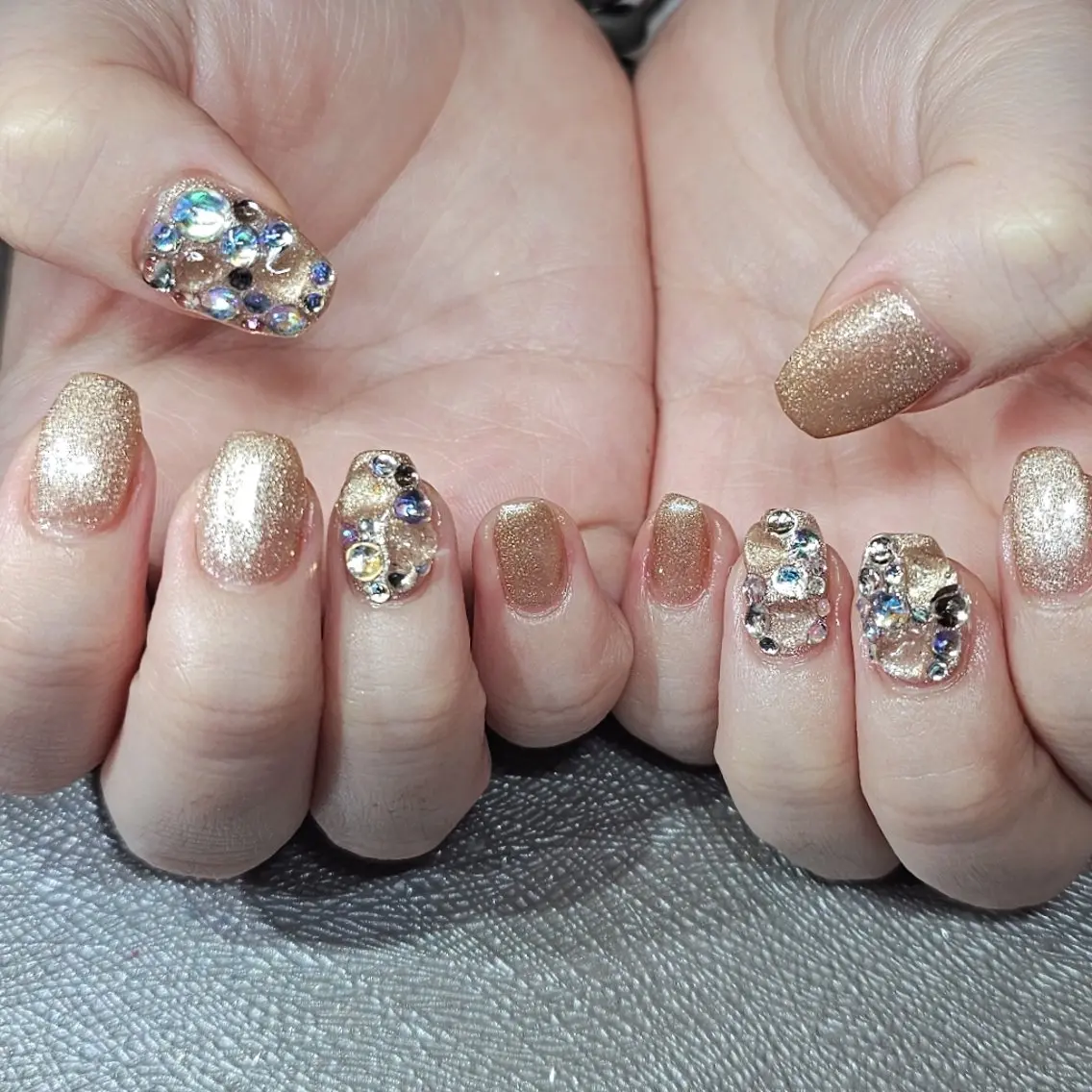 ネイル マグネットネイル salon de  Princessのネイルデザイン