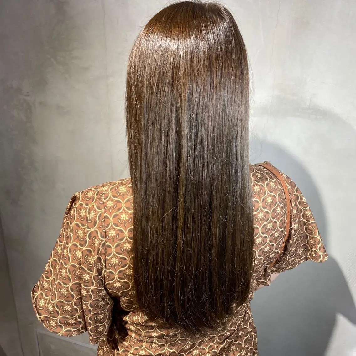 ロング アッシュ 清水 美雪のヘアスタイル