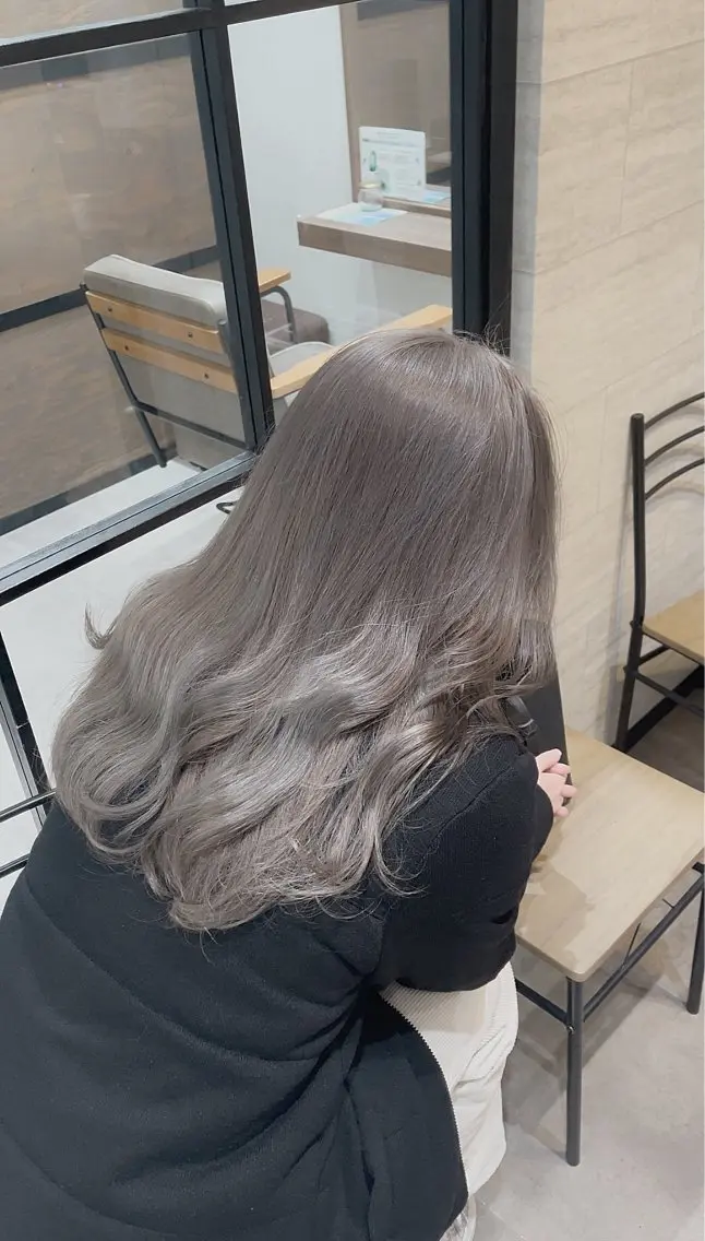 ロング カット ヘアカラー トリートメント 朝5分でキマる艶髪 /ヤマダのヘアスタイル