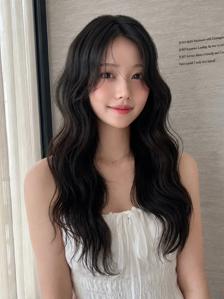 パーマ 本場韓国ヘア特化 아이비/Aibiのヘアスタイル