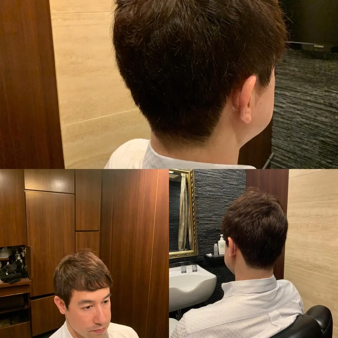 ミディアム カラー 原田 航海のヘアスタイル