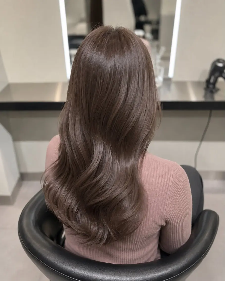 ミディアム カラー ベージュカラー 🌈ウルトワ水素 髪質改善naru🌈のヘアスタイル