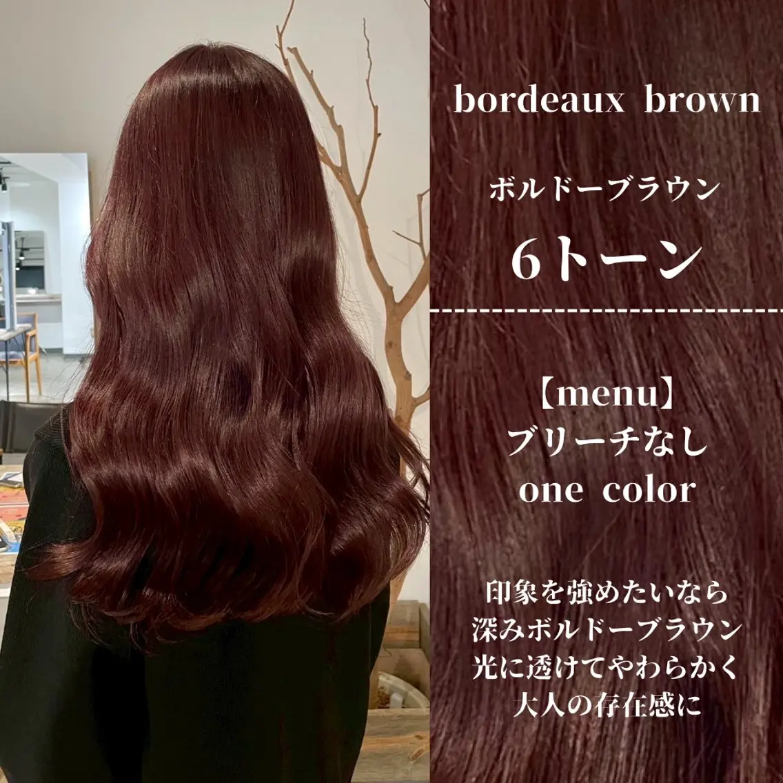 ロング カラー ブラウンカラー ヘアカラー トリートメント ナチュラルカラー/ ハイトーン AMIのヘアスタイル