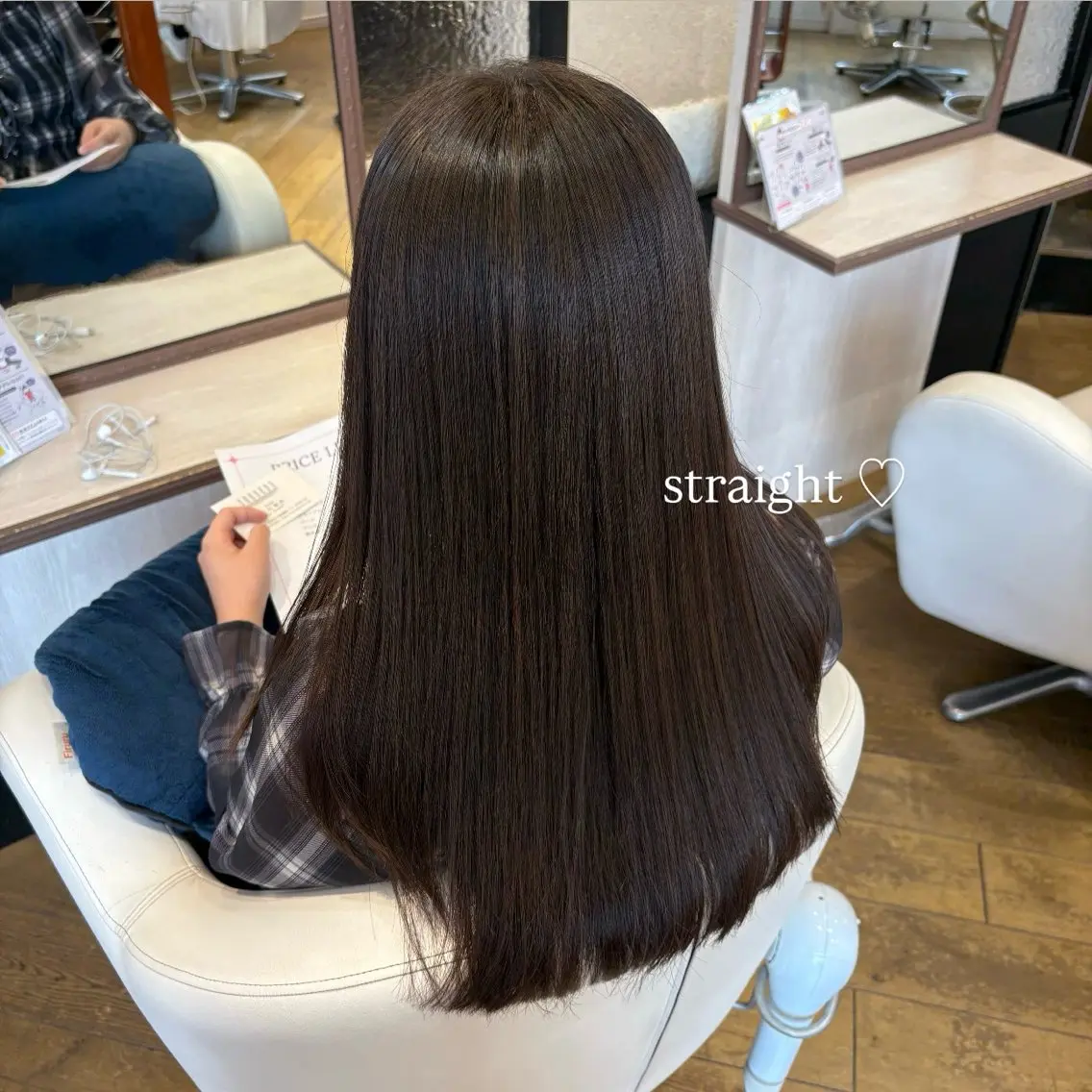 ロング 縮毛矯正 🫧 河内 瑠莉 🫧のヘアスタイル