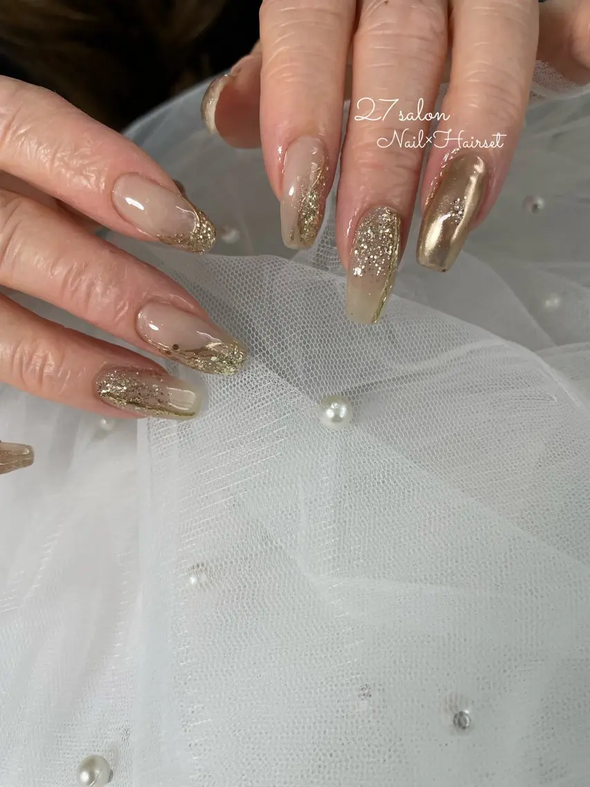 ネイル ニュアンスネイル 27salon yuinaのネイルデザイン